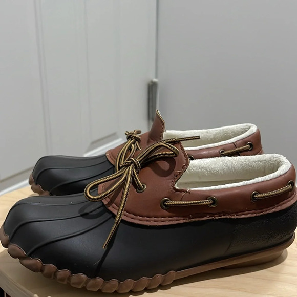 Henry Ferrera Collection Duck Rain Loafers/Moccasins Size 7 Excellent Pre-owned. - Picture 2 of 6